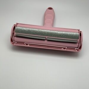 Pink and Silver Dog Grooming Tool
